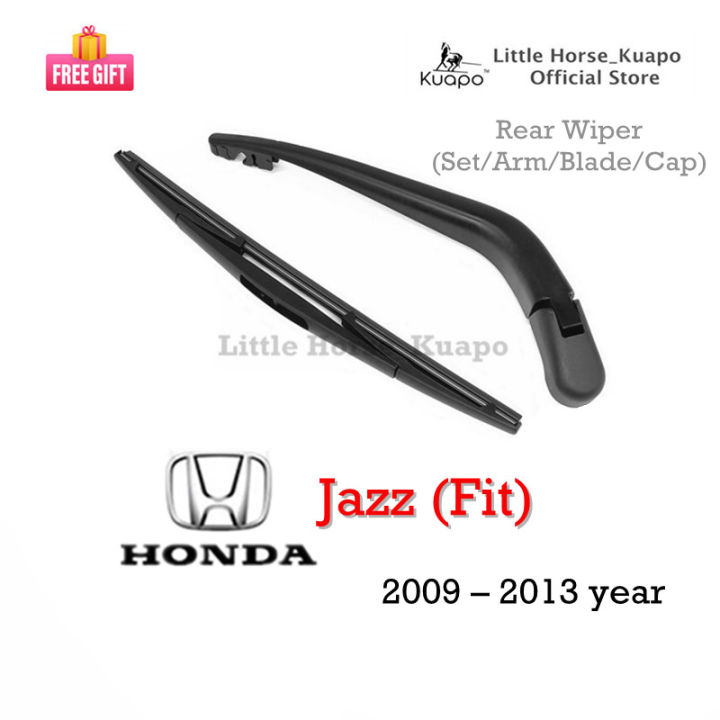 (Original) 2008 to 2013 Honda Jazz Rear Wiper Assembly (Set/Arm/Blade