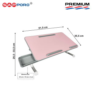 [ BIG PROMO ] SAPPORO DAVES - Meja Laptop / Meja Portable