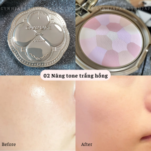 Phấn phủ đa sắc kiềm dầu Canmake Marshmallow Abloom Nhật Bản
