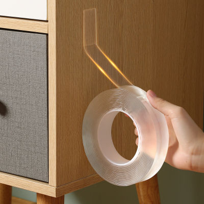 Romoss Băng Keo Hai Mặt Nano Trong Suốt Dài 1M / 3M Không Thấm Nước Có Thể Tái Sử Dụng