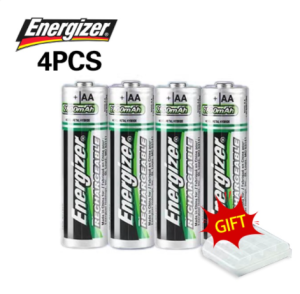 Energizer AA 2800mah Rechargeable AAA Battery 4PCS 1.2V 2450mAh 100% Authentic COD
