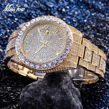 Brand Men Big store Diamond Watch