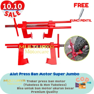 Alat Press Ban Super Jumbo Lebar Kuat