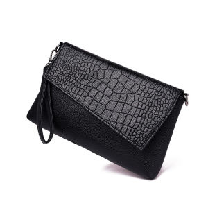 TAS SELEMPANG / BAHU WANITA MOTIF KULIT ULAR LEMBUT TALI PANJANG / PENDEK