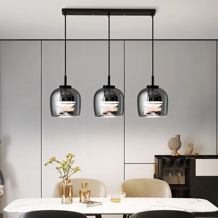 Nordic Led Hanging Lamp Dining Decoration Pendant Light Bar Counter 