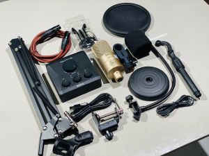 Combo Soundcard Routist RS GEN II và Micro Takstar K200 | Thu Âm Livestream Chuyên Nghiệp | Tương Thích Phần Mềm Bảo Hành 12 Tháng