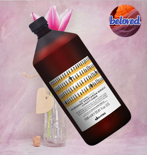 Davines Natural Tech Nourishing Vegetarian Miracle Conditioner For Dry And Brittle Hair 1000ml 33 81oz