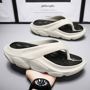 Import Fashion Sandal Jepit Pria Kekinian Sol Tebal Sepatu Flip Premium Karet Empuk Murah Nyaman Slippers Outdoor Keren 396