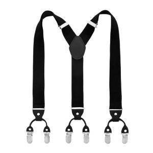 Khaki Suspenders for Formal Occasion for Men Women Wedding Photo Props Adjustable Suspenders Chain