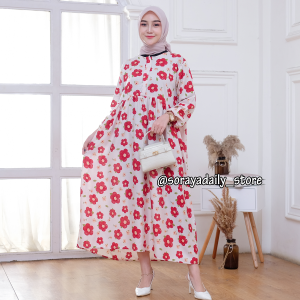 Midi Dress Rayon Viscose Premium