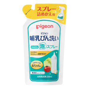 【ซื้อตรงจากญี่ปุ่น】Pigeon Baby Bottle Cleaning Easy Foam Spray 270ml/สเปรย์ทำความสะอาดขวดนม 250ml นำเข้าจากญี่ปุ่นโดยตรง