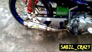 KNALPOT RACING JRM jupiter supra karisma vega revo astrea c70 KNALPOT RACING JRM motor bebek