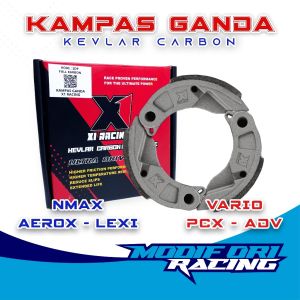 KAMPAS GANDA SEMI KARBON NMAX KAMPAS GANDA X1 PNP HONDA VARIO ADV PCX YAMAHA NMAX AEROX LEXI 150 155 160 ORIGINAL X1 RACING KAMPAS GANDA KARBON CEVLAR X 1 RACING