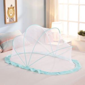 【Hurt】มุ้งครอบเด็กอ่อน มุ้งพับได้ ป้องกัน 360° มีที่บังแสง มุ้งขนาดพกพา สำหรับเด็ก