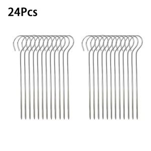 ตะแกรงหม้อทอด Air Fryer สแตนเลสใหม่ทรงกลมพร้อมตะแกรงเสียบไม้ย่างแบบแขวนสำหรับที่ย่างบาร์บีคิวบ้านห้องครัวกลางแจ้ง