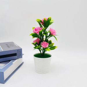Simulation Potted Fake Flower Decoration Fake Flower Bonsai Indoor Home Desktop Decoration