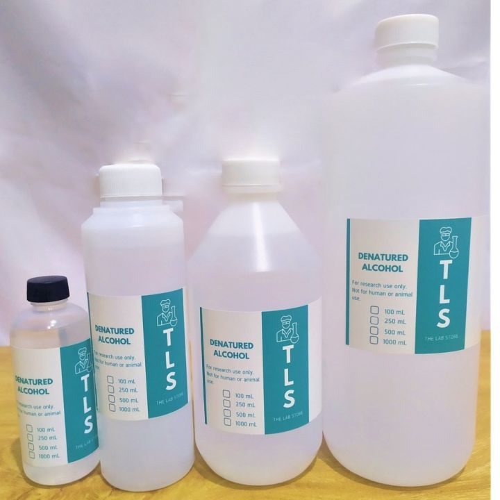 Denatured Alcohol in Leakproof HDPE Bottle Lazada PH