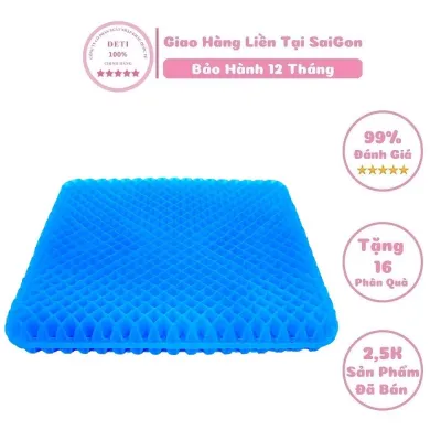 Đệm Ngồi 3D Êm Ái Dễ Chịu Đệm Kê Mông Gel Tổ Ong Lót Ghế Ngồi Văn Phòng Làm ViệcGhế Trên Ô Tô Mystore247