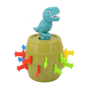 Funny Dinosaur Barrels Children Party Game for 2-4 Player Home Entertainment Tricky Toy Puzzle Toy Enduring