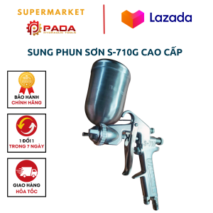 Sung Phun Sơn S-710G Cao Cấp- Sung phun sơn dùng bằng khí nén