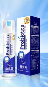 Kem đánh răng trắng sáng Dr. Li Probiotic loại nhấn enzyme làm trắng loại bỏ vết bẩn chính hãng bán buôn