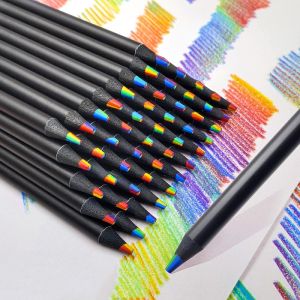 3.3mm Colorful Pencils Students Writing Drawing Graffiti Art Supplies Rainbow Color Pencils