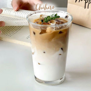 Ly thủy tinh trơn miệng loe 360ml mẫu ly decor mới nhất sử dụng cho cafe sinh tố rất đẹp - Chihirostore.decor