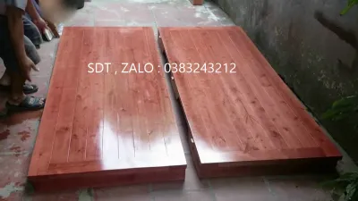 giường phản hộp gỗ tự nhiên 1m6x2m giá gốc xưởng