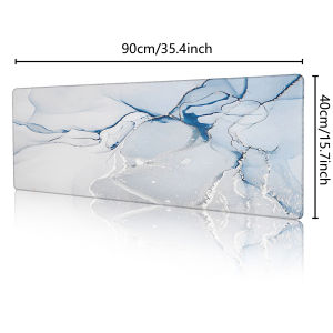 SHUNAICHI  1PC Large Mouse Pads For Desk Gaming Mouse Pad Mouse Pad with Stitched Edges and Non-Slip Rubber Base Extended And Thickened