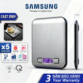 【Bảo hành 3 năm miễn phí】 Cân Tiểu Ly Điện Tử Nhà Bếp 0.1g-5.0kg Độ chính xác cao với sai số bằng không IPX6 chống nước