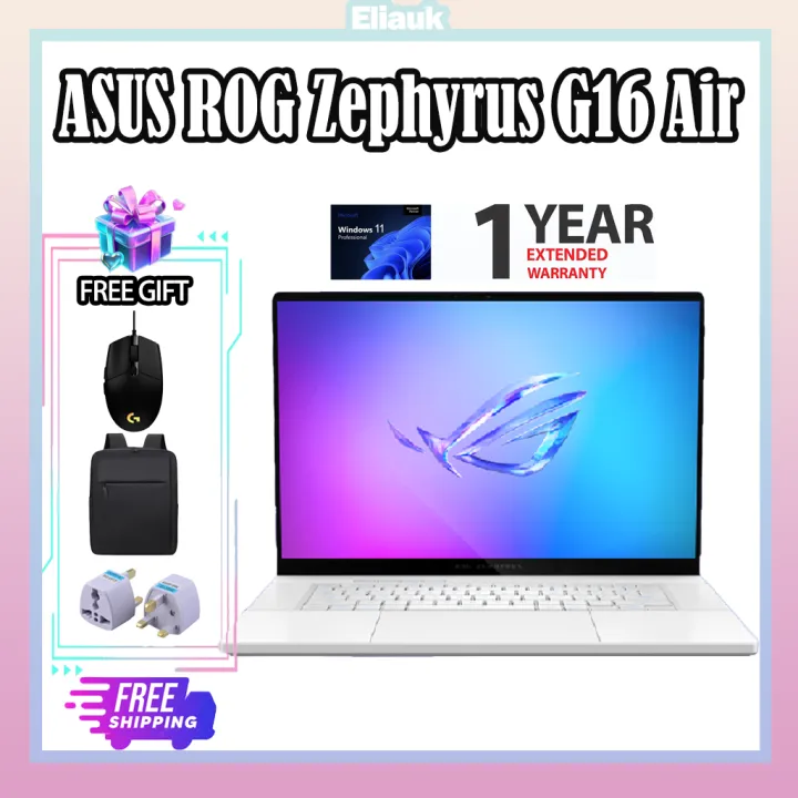 ASUS ROG Zephyrus G16 Air 2025 Gaming Laptop 16inch 2.5K 240Hz OLED ...