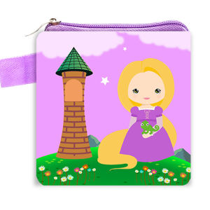 Mini Wallet Seri Princess (JUAL PER 5PCS) Dompet Koin Aneka Karakter Dompet Anak Dompet Suvenir Mini Wallet Souvenir Gift