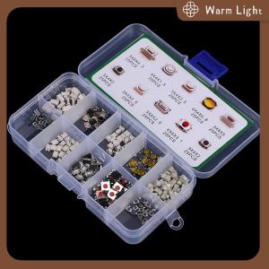 Warm Light Zhangxiuhua [Veli Shy] สวิตช์ปุ่มกดสัมผัส10ประเภท250ชิ้นไมโครสวิตช์ปุ่มกุญแจสัมผัส