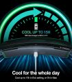 TORRAS COOLIFY ZONE Wearable Waist Fan with Heat-absorbing Phase Change Material, Personal Blower, Portable Large Air Volume, Travel Runtime 15H, Outdoor Belt for Travel/Camping Silver. 