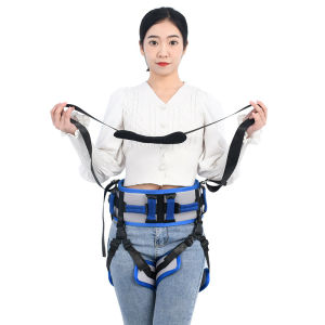 Walking Belt Rehabilitation Auxiliary Belt Leg Loops Nursing Safety Gait Assist Device Physical Therapy Training Aids