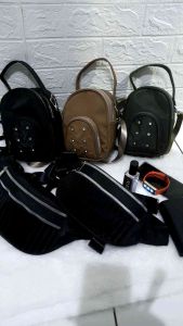 waistbag wanita bahan waterproff/selempang wanita bahan waterproff