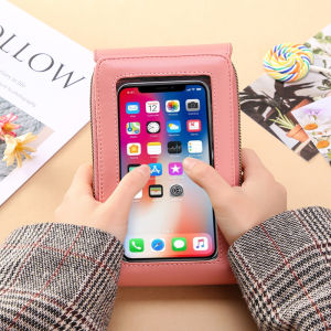 FOREVER YOUNG Dompet HP Wanita Tas HP Selempang Terbaru Dompet Multifungsi Forever Young Import Pocket HP Tas Selempang Kulit Tas Dompet Viral 2021 Dompet Korean Style Dompet Korea Terbaru