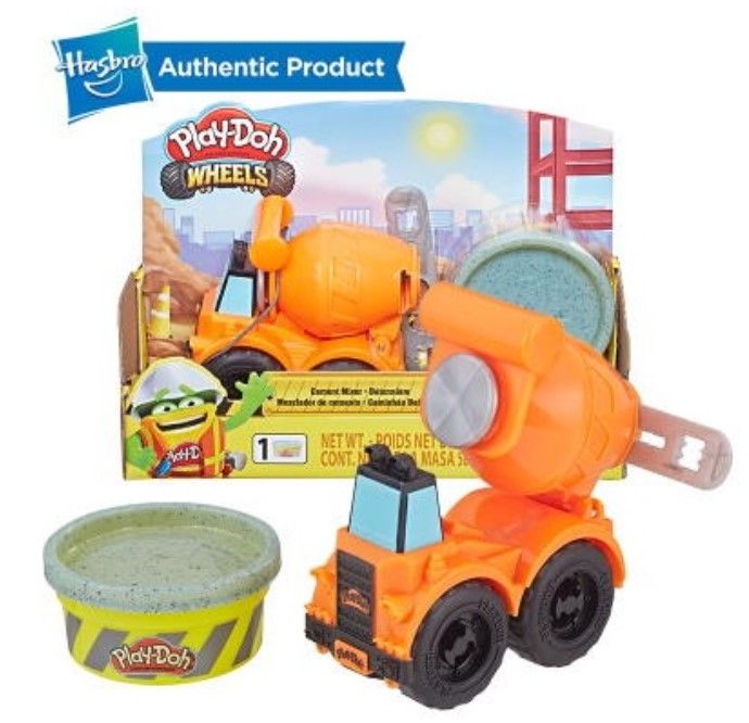 Original Hasbro Play-Doh Play doh Wheels - Cement Mixer/Bulldozer | Lazada