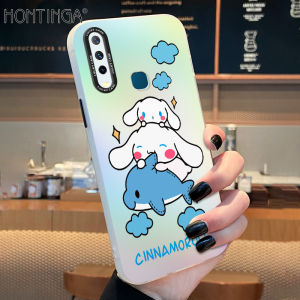Ốp lưng Hontinga (chất lượng cao cho Vivo Y01 Y01A Y02 Y02A Y02T Y12 Y12A Y12S Y15 Y15A Y15C Y16 Y17 Ốp lưng hoạt hình dễ thương My Melody hoạt hình Cinnamoroll thời trang laser hào nhoáng vỏ điện thoại Ốp vỏ điện thoại Ốp cứng chống sốc cho bé gái