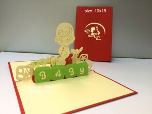 Em Bé 1 - Baby - Love - Thiệp 3D