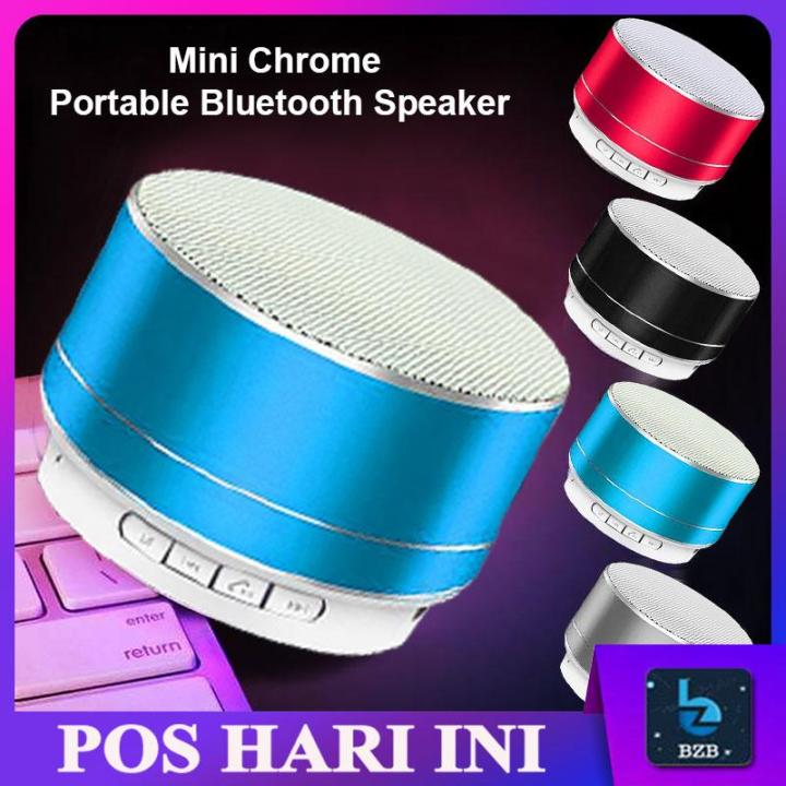 A10 Bluetooth Mini Wireless Metal Portable Speaker Bass With TF Card ...