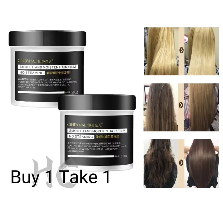 （Buy1 Take1）COD Hair Treatment Mask Deep Repair Hair Film Nourishment ...