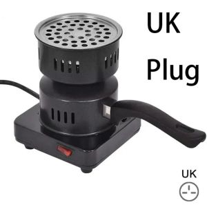 LOPU 600W Electric Stove 220V EU/UK Plug Portable Coal Lighter Stove Kitchen Accessory Detachable Coal Heater BBQ