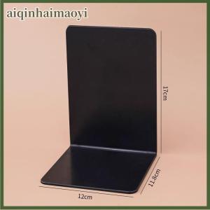 aiqinhaimaoyi Desktop Organizer L-shaped Desk Bookends Durable Display Book Stand Simple INS Book Support Rack Minimalism