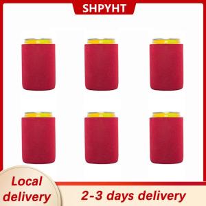 [COD] SHPYHT Local delivery Ship within 24 hours 6Pcs Beer Can Cooler  Sleeves Soft Insulated Reusable Holder Water Soda Bottle