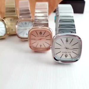 JAM TANGAN WANITA HUSH PUPPIES RANTAI STAINLES STEEL FREE BOX ORIGINAL