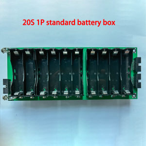 DIY 18650 20S 74V 84V 20A/100A 17S BMS Power wall Solder-free design/multi-layer stacking/self-insurance 74V 18650 Battery Packs Box Layer Build Power Bank DIY Battery Holder Storage For UPS Ebike DIY Uninterruptible power supply/desktop power supply ﻿ ﻿