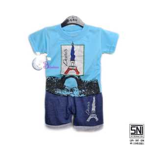 BOBOBAM BAJU BAYI LAKI LAKI SETELAN ANAK COWO LUCU STELAN COWOK 6 12 BULAN KEREN TRENDY KEKINIAN PARIS
