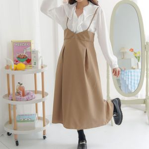 NEW Kemeja wanita Suspender Kemeja Jihso/Kemeja/Dress wanita/murah