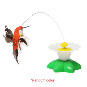 Hamshmoc điện thông minh Đồ chơi cho mèo tương tác dụ mèo đồ chơi vui nhộn chạy bằng pin một nút công tắc với cơ sở chống trượt cho Mèo mèo con